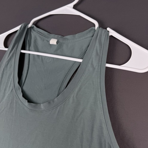 lululemon athletica Tops - Lululemon Dark blue Racerback Tank Top Scoop Neck Lightweight Stretch Size 8